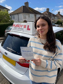 Beatrice Passed Driving Test