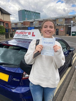Jemima Passed Driving Test